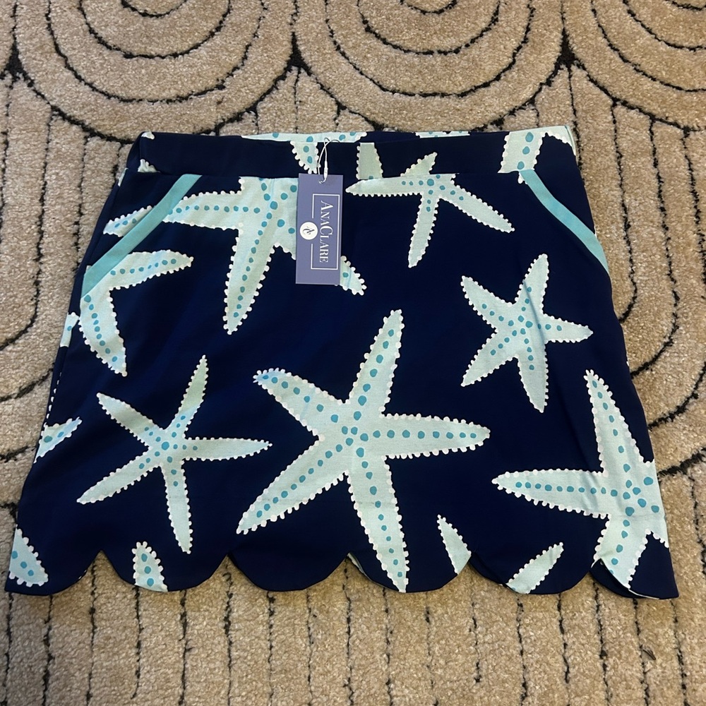 Ana Clare Sassy Skort Sea Star